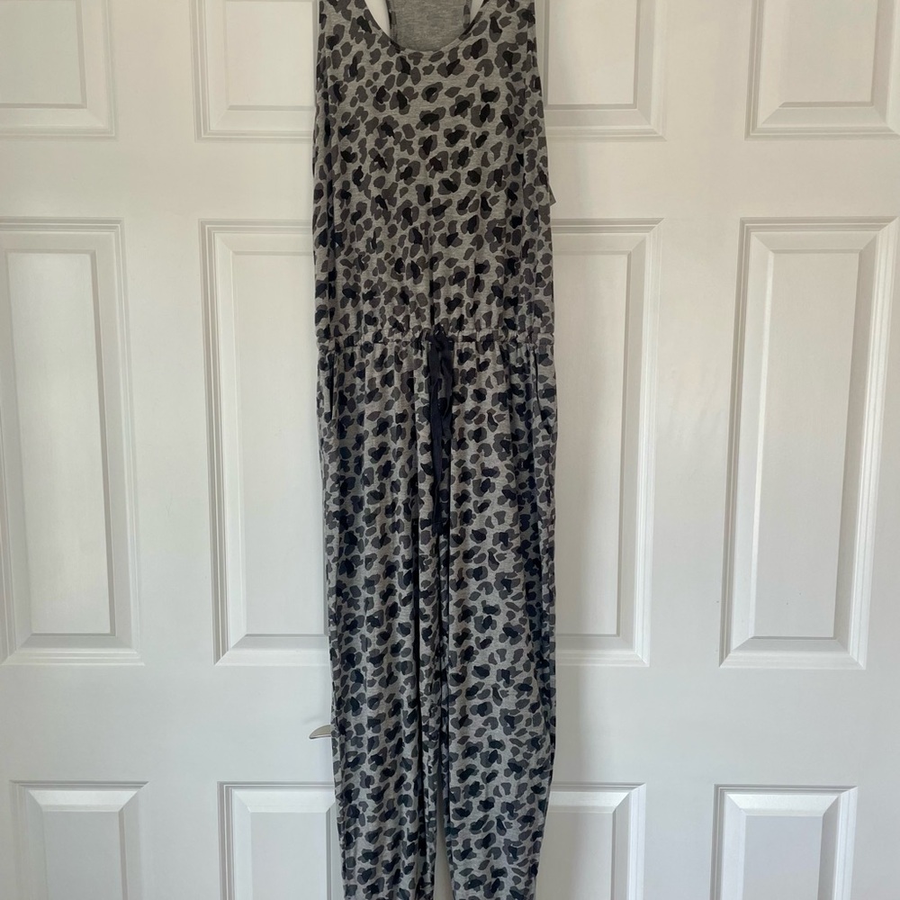 Aerie Leopard Jumpsuit NWT